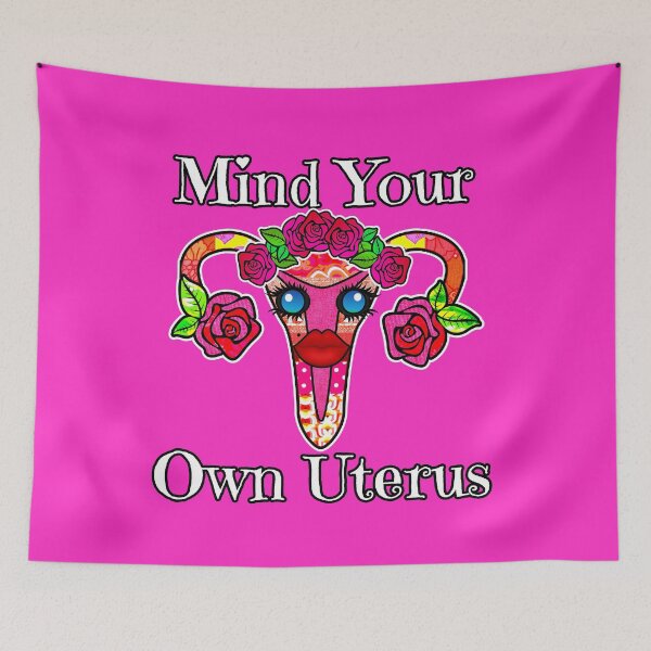 Item preview, Mind your own uterus Cuterus Kawaii Uterus  designed and sold by artbyomega.