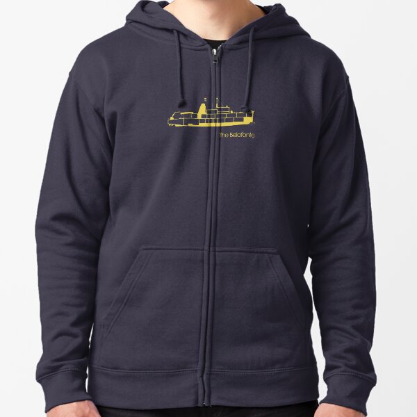 The Belafonte - Team Zissou Zipped Hoodie
