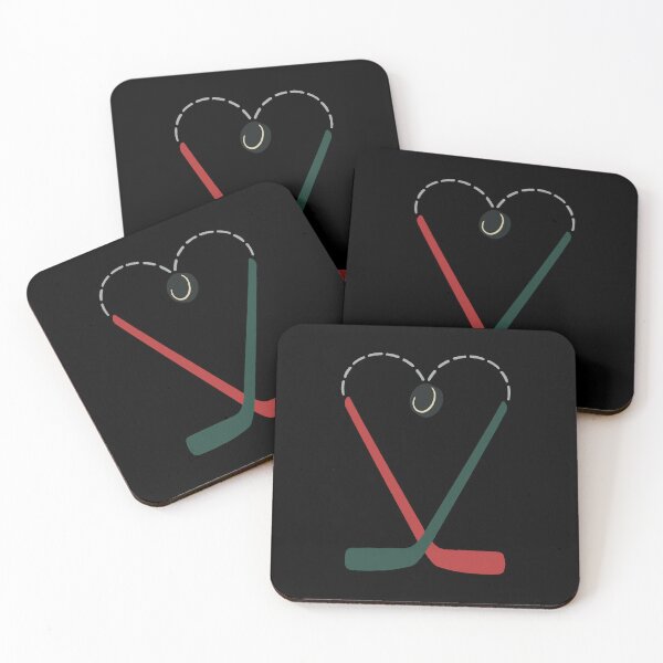 Item preview, Minnesota Wild Hockey Heart designed and sold by DesignsByAND.
