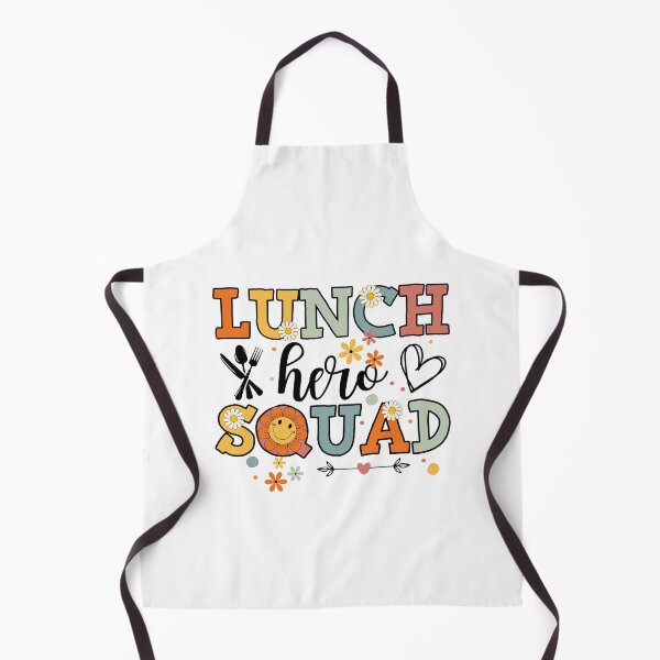 Item preview, School Lunch Hero Squad Funny Cafeteria Crew Worker Matching present from mom dad and Friends designed and sold by Unicorny-Design.