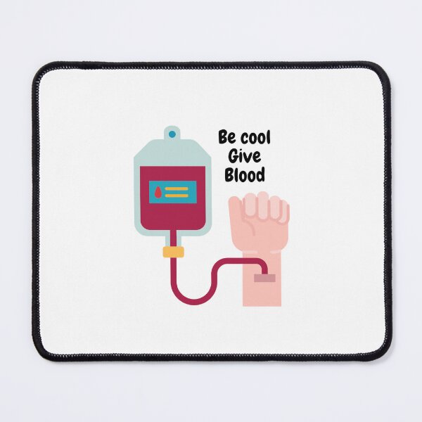Item preview, Be cool give blood - T shirt  designed and sold by Designs by Arbs.