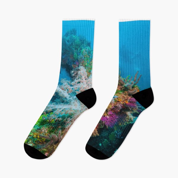 Item preview, Elegant soft coral on the fish reef designed and sold by tank200bar.