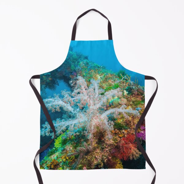Item preview, Elegant soft coral on the fish reef designed and sold by tank200bar.