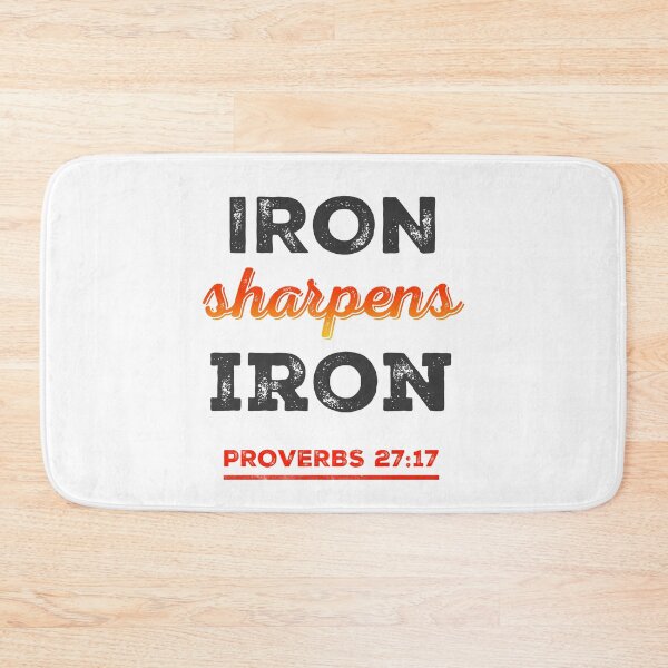 Item preview, Iron Sharpens Iron Prov. 27:17 designed and sold by KTSubz Faith & Fun Designs.