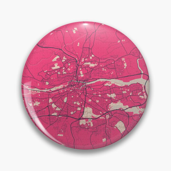 Item preview, Cork City Map of Ireland  - Blossom designed and sold by deMAP.
