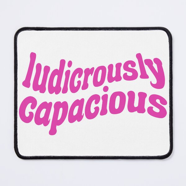 Item preview, Ludicrously Capacious - Succession Quote designed and sold by jekel1hr.