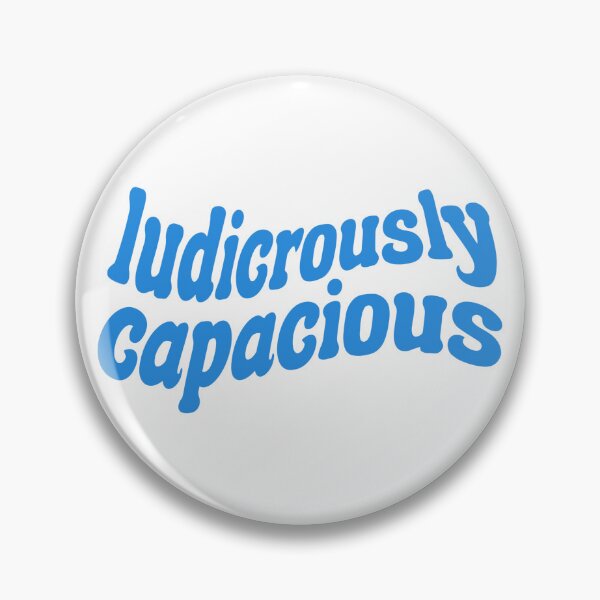 Item preview, Ludicrously Capacious Logo - Succession Quote designed and sold by jekel1hr.
