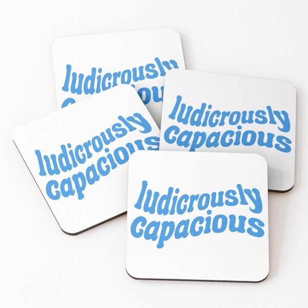 Item preview, Ludicrously Capacious Logo - Succession Quote designed and sold by jekel1hr.
