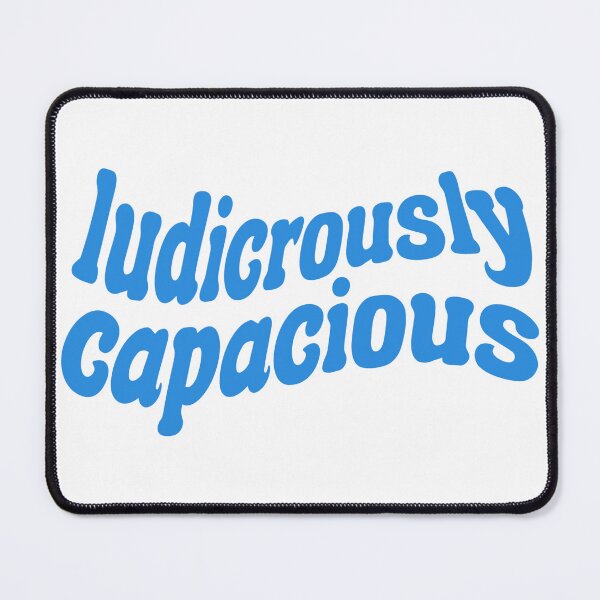 Item preview, Ludicrously Capacious Logo - Succession Quote designed and sold by jekel1hr.