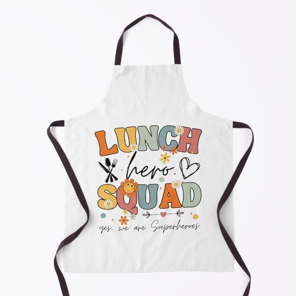 Item preview, School Lunch Hero Squad Funny Cafeteria Crew Worker Matching present from mom dad and Friends designed and sold by Unicorny-Design.