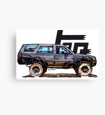 1st Gen 4Runner TRD - Grey Canvas Print