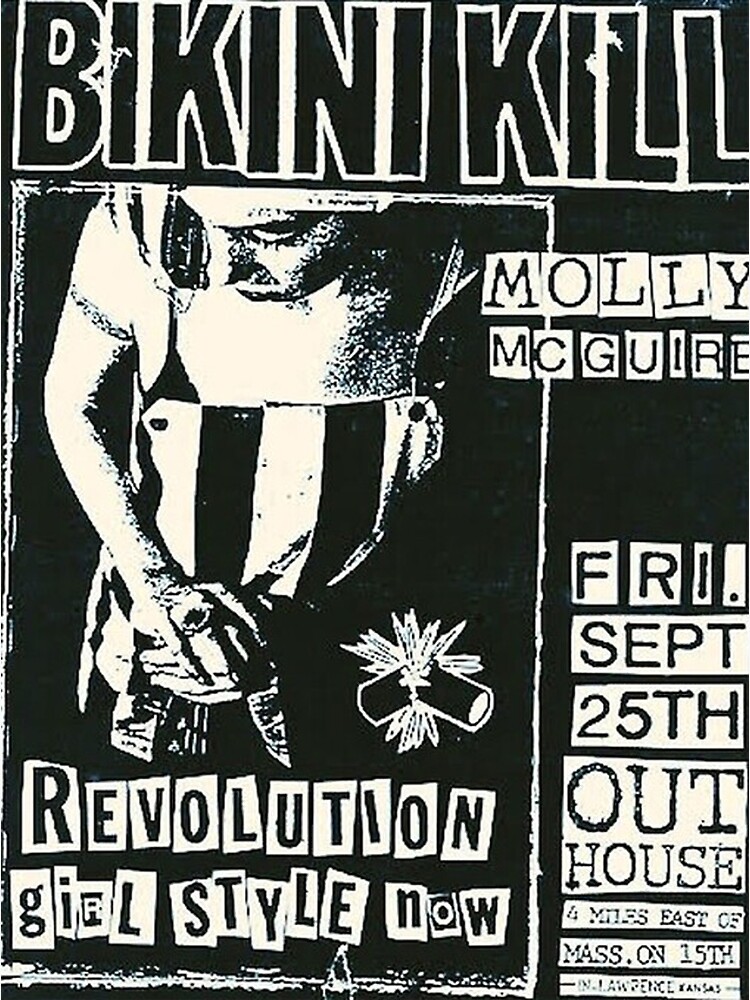 Bikini Kill Vintage Concert