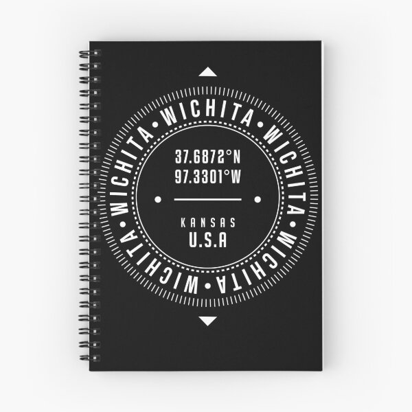 Item preview, Wichita, Kansas, USA - 2 - City Coordinates Typography Print - Classic, Minimal designed and sold by Studio Grafiikka.