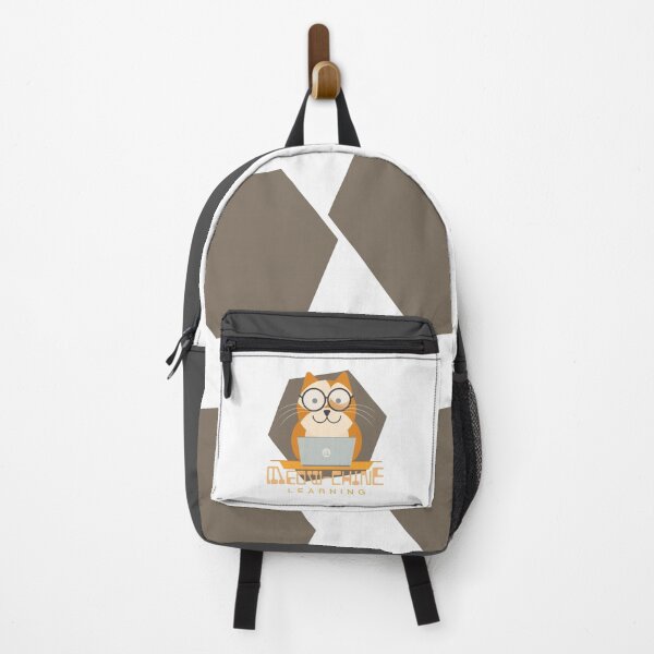 Item preview, Meow-chine Learning, Orange Cat With Laptop designed and sold by iamKaye.