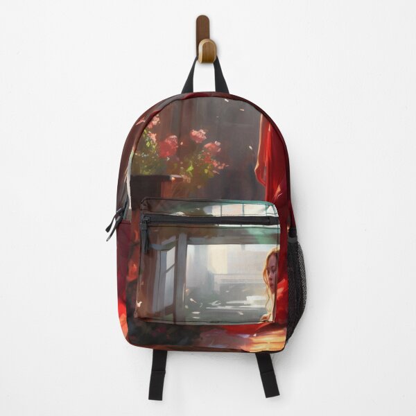Item preview, Grace in Red: A Timeless Beauty designed and sold by oanaunciuleanu.
