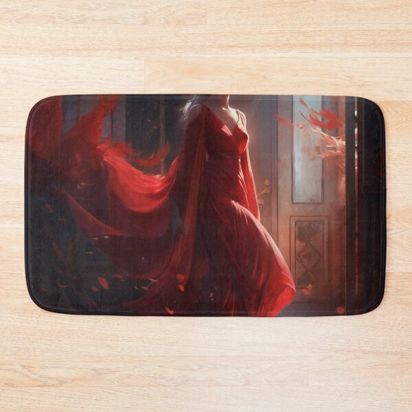 Item preview, Grace in Red: A Timeless Beauty designed and sold by oanaunciuleanu.