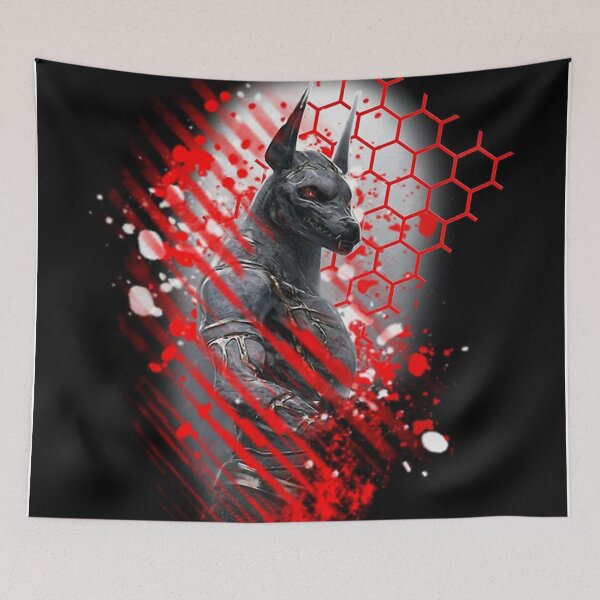Item preview, Anubis Trash Polka Poster designed and sold by sophiejashing.