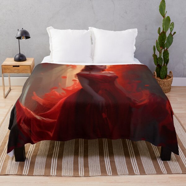 Item preview, Grace in Red: A Timeless Beauty designed and sold by oanaunciuleanu.