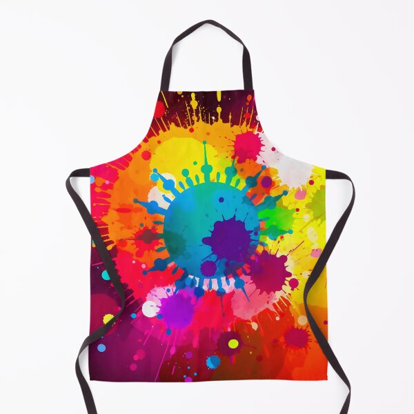 Artikelvorschau, Abstrakte Kunst einer Splash-Explosion in vielen Farben entworfen und verkauft von HujiolStudio.