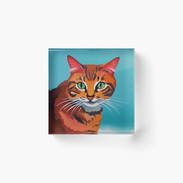 Item preview, Color Splash Cat designed and sold by artmangos.