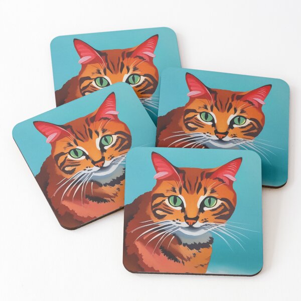 Item preview, Color Splash Cat designed and sold by artmangos.