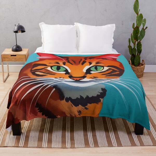 Item preview, Color Splash Cat designed and sold by artmangos.