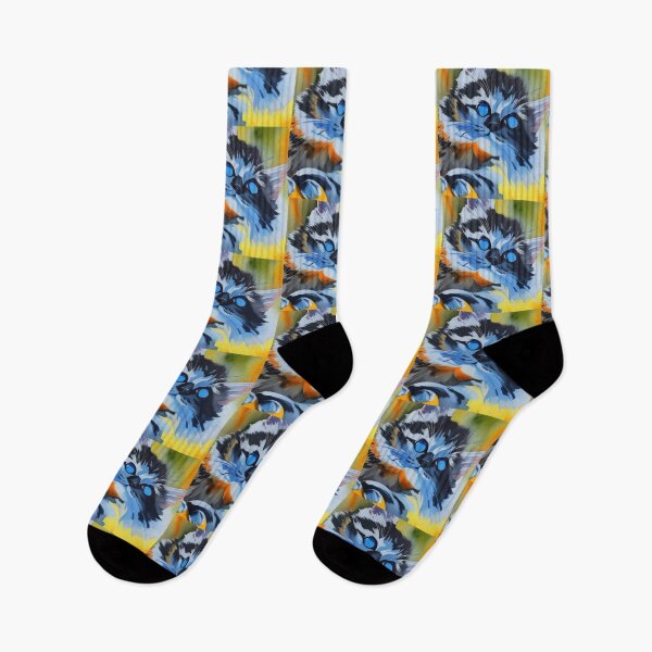 Item preview, Psychedelic Cat designed and sold by artmangos.
