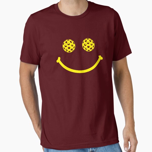 Item preview, Smiley Face Pickleball Eyes Shirt  designed and sold by BitterOranges.