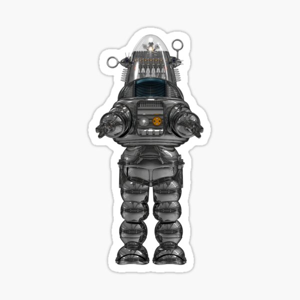 Robby the Robot Forbidden Planet Sticker – Mugged NYC