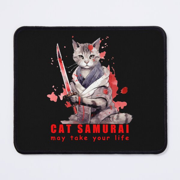 Item preview, Cat Samurai May Take Your Life designed and sold by Brian-Law.