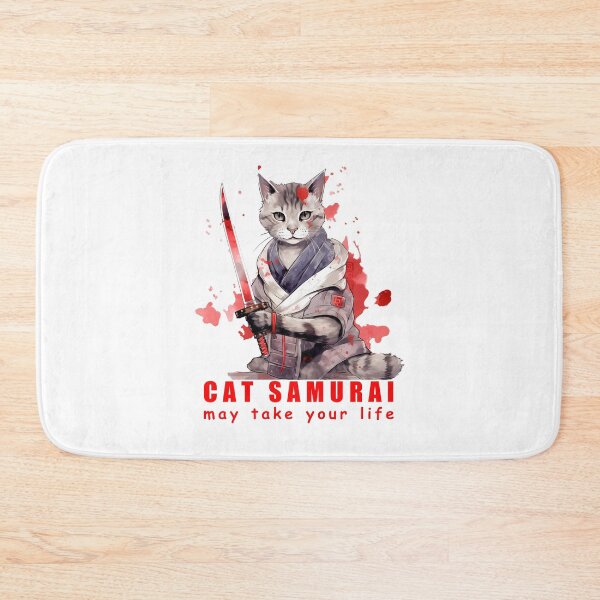Item preview, Cat Samurai May Take Your Life designed and sold by Brian-Law.