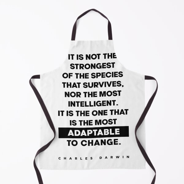 Item preview, Charles Darwin Quote - Inspirational Quote - Most Adaptable to Change designed and sold by Studio Grafiikka.