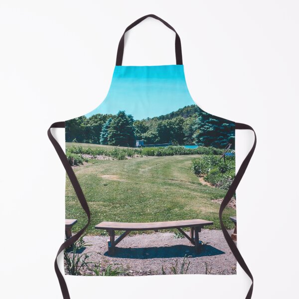 Item preview, Benches in a park garden designed and sold by Michael Deemer.