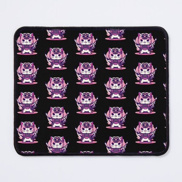 Item preview, Samurai Whiskers - Fearless Cat Samurai Sticker for Warriors at Heart designed and sold by Cute Critters Stickers.