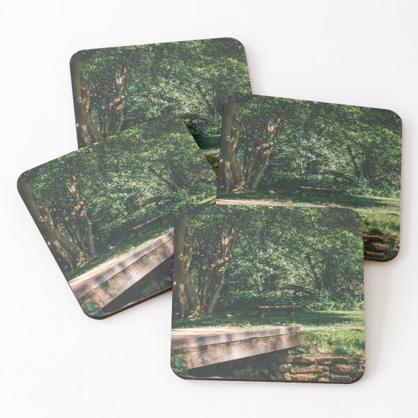 Item preview, Bridge over a small creek in the woods designed and sold by Michael Deemer.