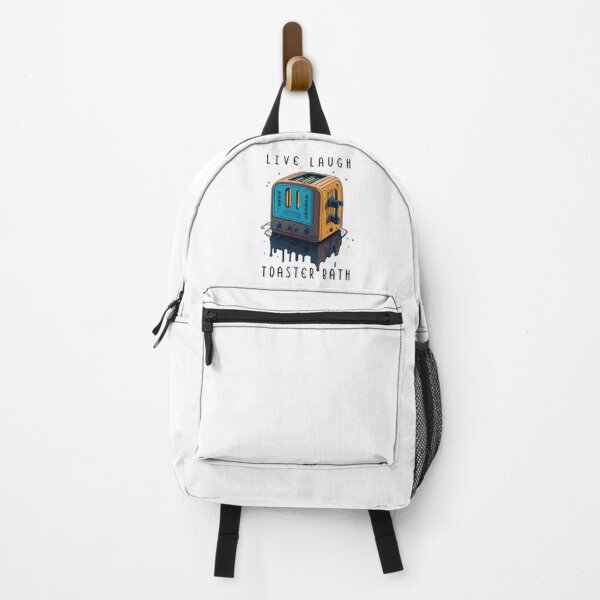 Item preview, live laugh toaster bath designed and sold by PopPizzazz.