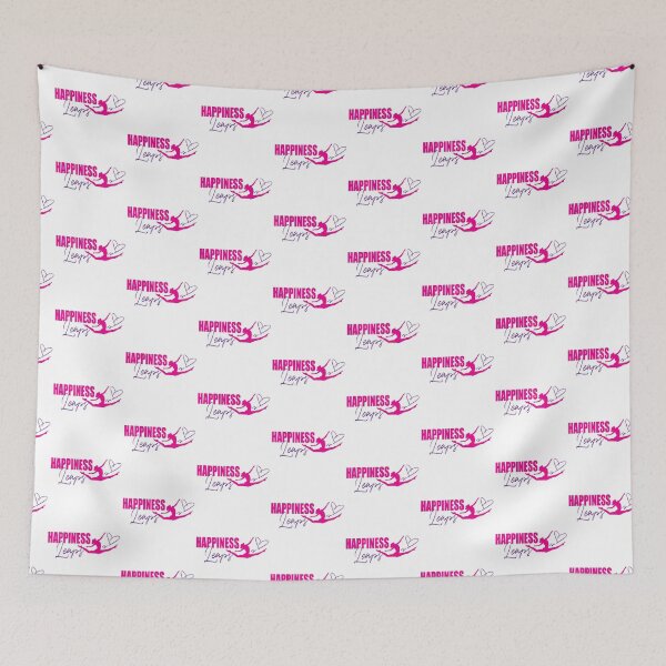 Item preview, Happiness leaps gymnastic dance pink purple graphic designed and sold by Sarah Trett.