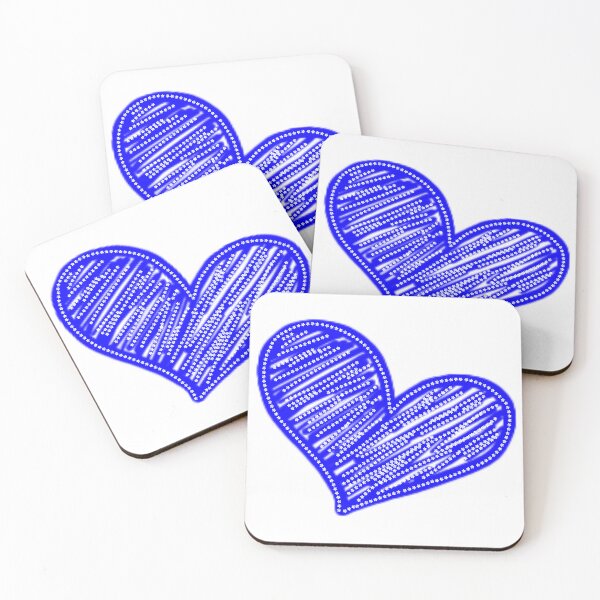 Item preview, Heart made of Stars - BlueHeart designed and sold by Twaingrant.