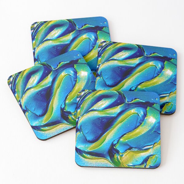Item preview, Blue and Yellow Squiggle designed and sold by uggoff.