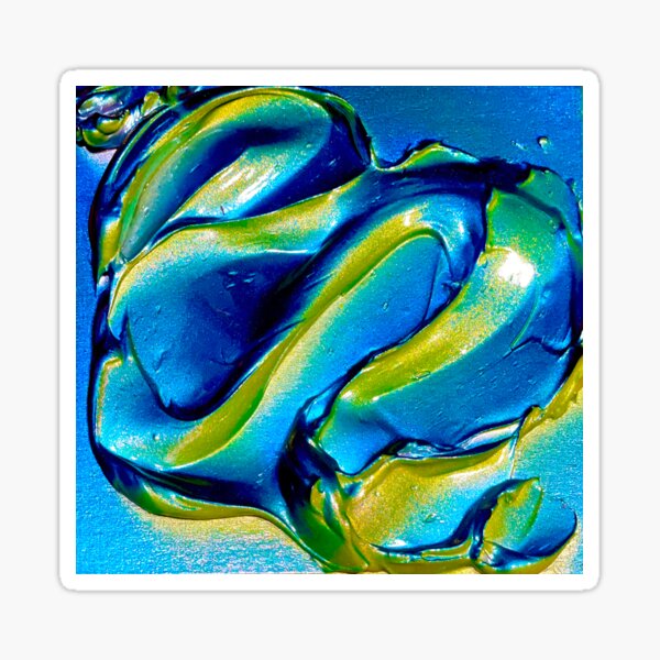 Item preview, Blue and Yellow Squiggle designed and sold by uggoff.