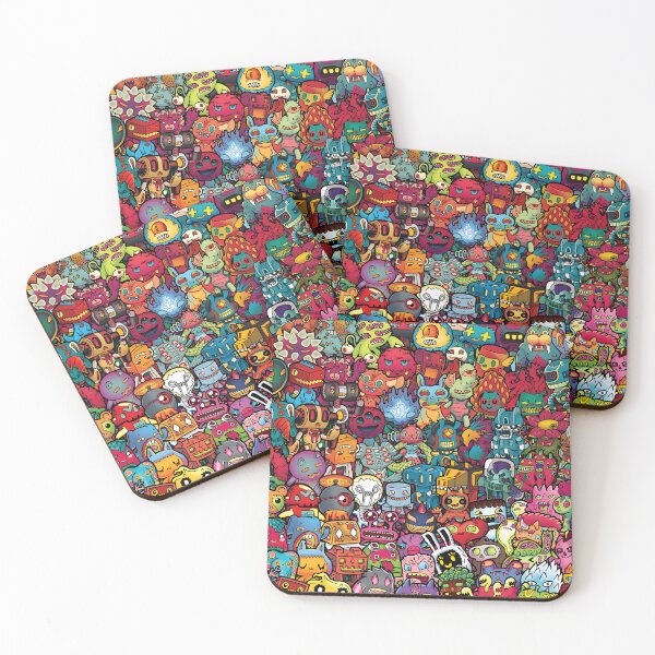 Item preview, doodle art pattern designed and sold by AeonGraphic.