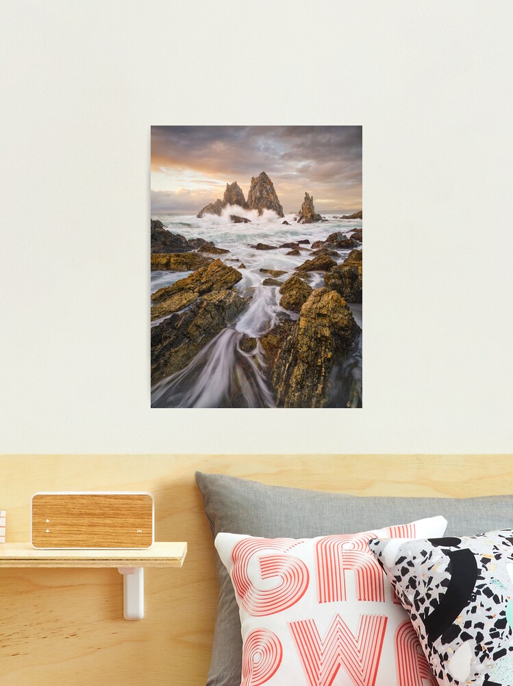 Thumbnail 2 of 3, Photographic Print, Camel Rock Dawn, Bermagui, New South Wales, Australia designed and sold by Chockstone.