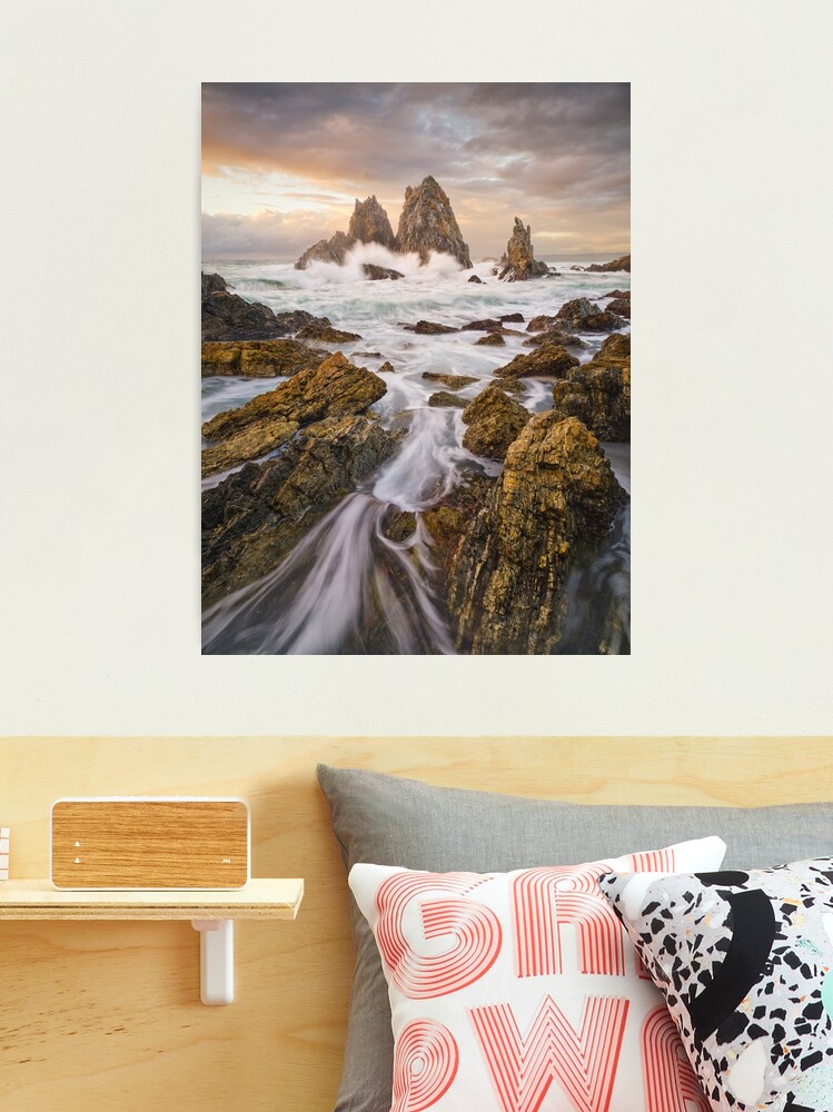 Thumbnail 2 of 3, Photographic Print, Camel Rock Dawn, Bermagui, New South Wales, Australia designed and sold by Chockstone.