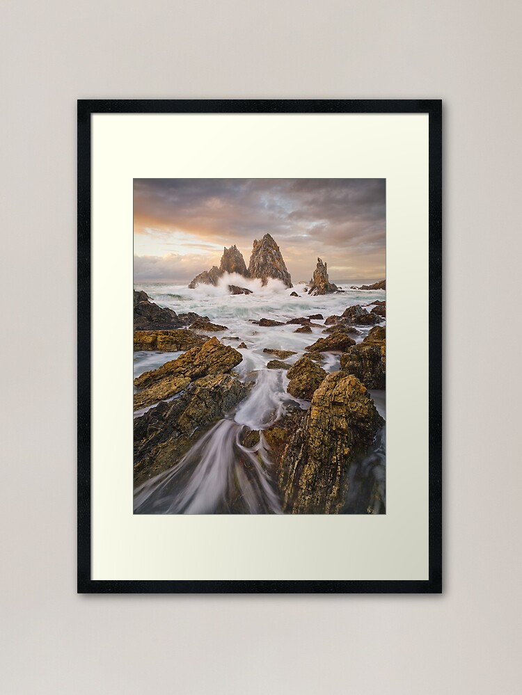 Thumbnail 1 of 7, Framed Art Print, Camel Rock Dawn, Bermagui, New South Wales, Australia designed and sold by Chockstone.