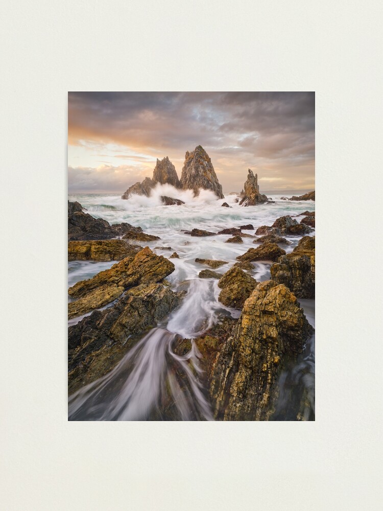 Thumbnail 2 of 3, Photographic Print, Camel Rock Dawn, Bermagui, New South Wales, Australia designed and sold by Michael Boniwell.