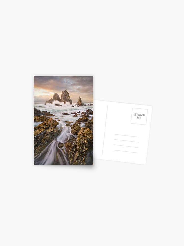 Thumbnail 1 of 2, Postcard, Camel Rock Dawn, Bermagui, New South Wales, Australia designed and sold by Michael Boniwell.