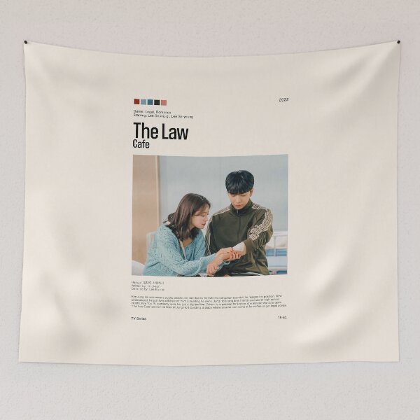 Item preview, The Law Cafe, Kdrama (2022) designed and sold by PinkandP.
