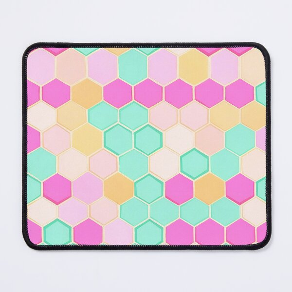Item preview, Colorful Hexagon Pattern-Honeycomb pattern designed and sold by Tamas Das.