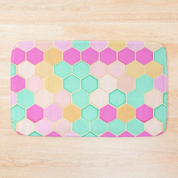 Item preview, Colorful Hexagon Pattern-Honeycomb pattern designed and sold by Tamas Das.