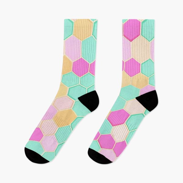 Item preview, Colorful Hexagon Pattern-Honeycomb pattern designed and sold by Tamas Das.